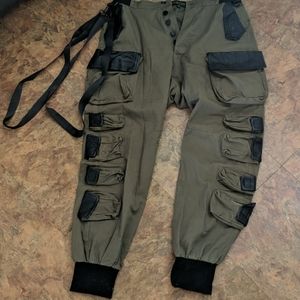 Dolls Kill Club Exx Kush Cargo Pants